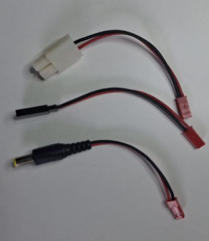 R19005KTM Adapterkabelset Tamiya / JR / Kl.2,1 -> BEC